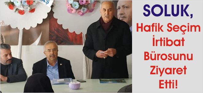 HAFİK´te Vatandaşlarla Buluştu!