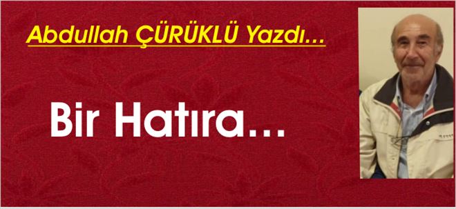 Bir Hatıra...