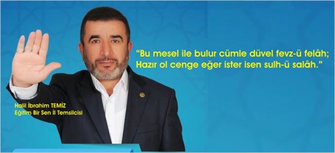 Sendika İçindeki Yanlışlara SAVAŞ MI Açacak?