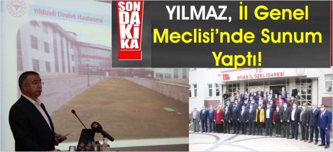 YILMAZ, YATIRIMLARI ANLATTI!