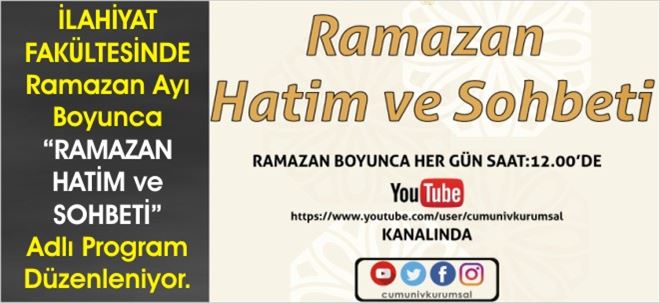 İLAHİYATTA GÜZEL ETKİNLİK!