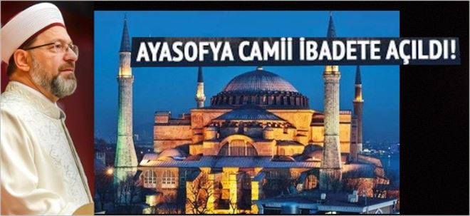 AYASOFYA´da CUMA NAMAZI KILINDI!