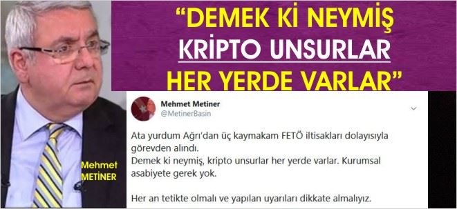 Kripto FETÖCÜLERE DİKKAT ETMELİ!