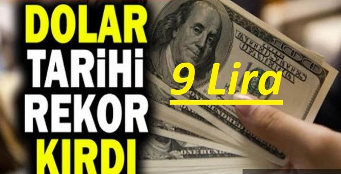 DOLAR YÜKSELİŞTE!