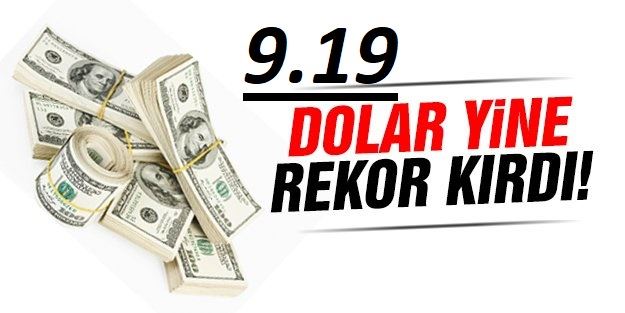 DOLAR YÜKSELİŞTE!