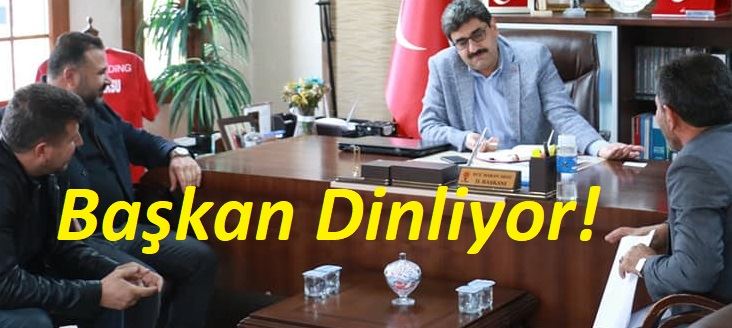 DİNLİYOR!