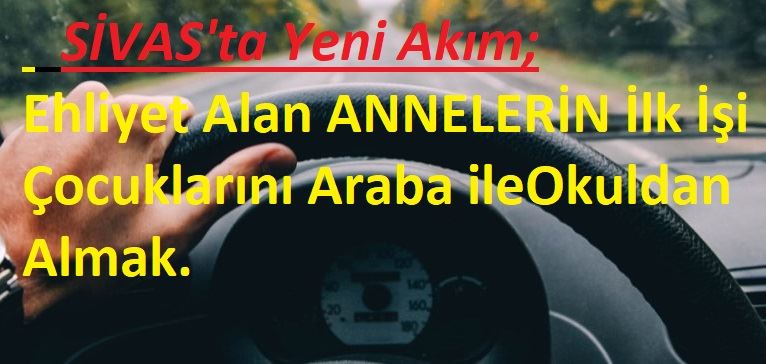 ACEMİ ŞOFÖRLER OKUL ÖNLERİNDE!