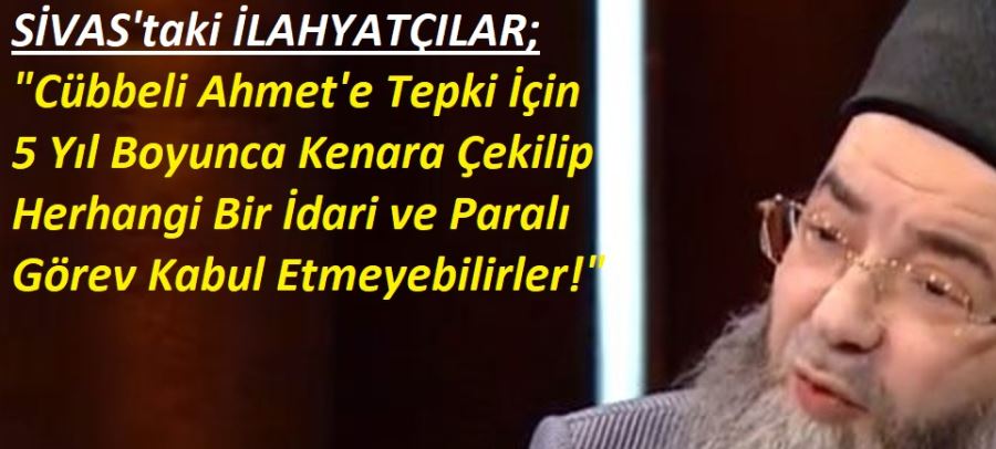 İLAHİYATÇILAR UZLETE ÇEKİLECEK!