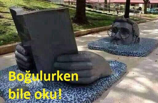 Boğulurken Bile Oku!..