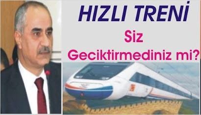 HIZLI TREN ŞİMDİYE GELİRDİ!