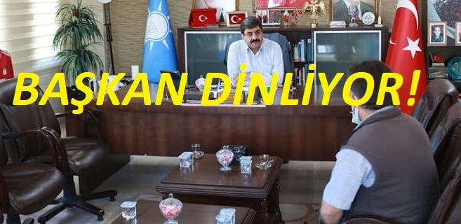 DİNLİYOR!..