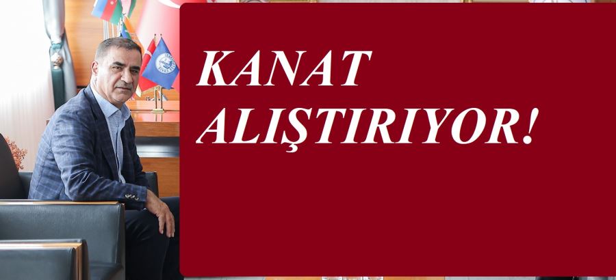 KANAT ALIŞTIRIYOR!