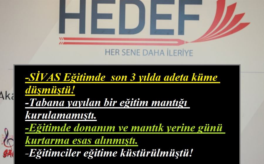 EĞİTİMDE YENİDEN DİRİLİŞ HAMLESİ!