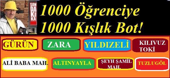 1000 Çocuğa 1000 Kışlık Bot!