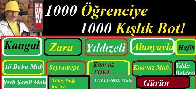 1000 Çocuğa 1000 Kışlık Bot!