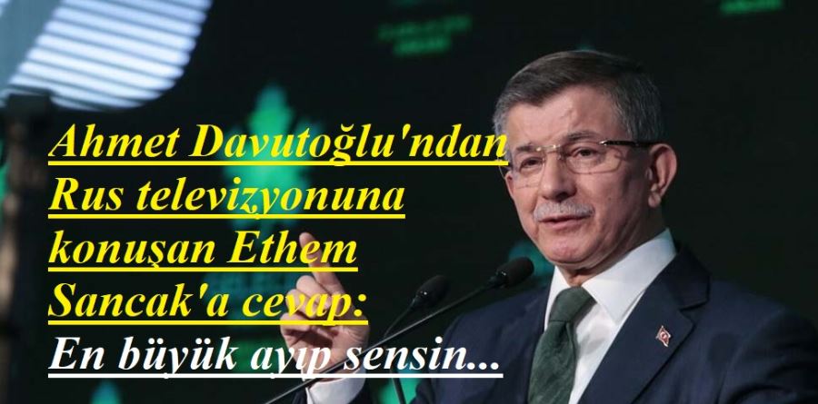 DAVUTOĞLU SERT ÇIKTI!