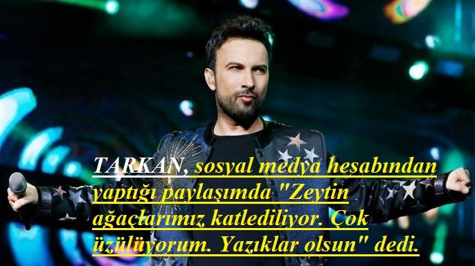 TARKAN TEPKİ GÖSTERDİ!