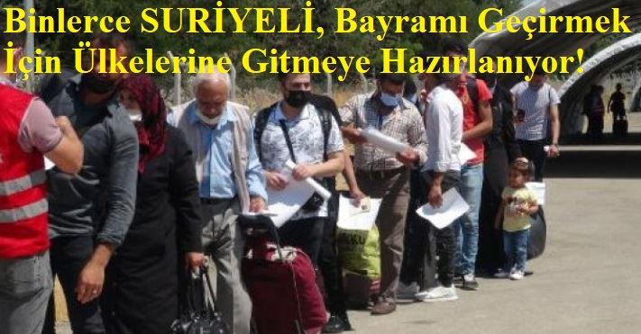 BAYRAMA YİNE GİDECEKLER!