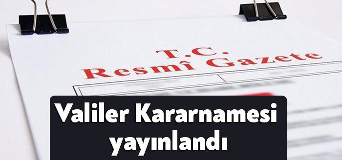 KARARNAME YAYINLANDI!