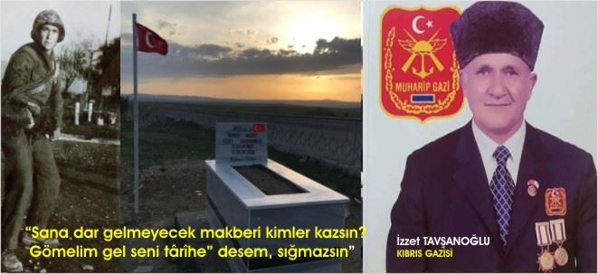 KULMAÇ DAĞI ETEĞİNDE, BİR GAZİ!