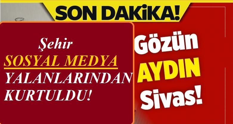 YENİ BİR SİVAS!