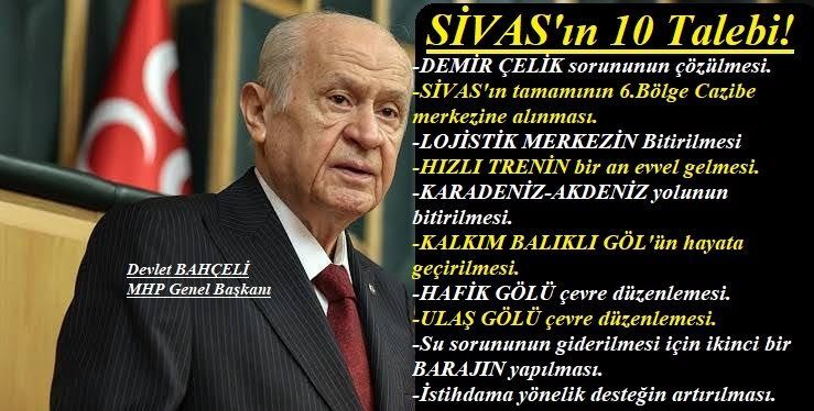 SİVAS MÜJDELER BEKLİYOR!