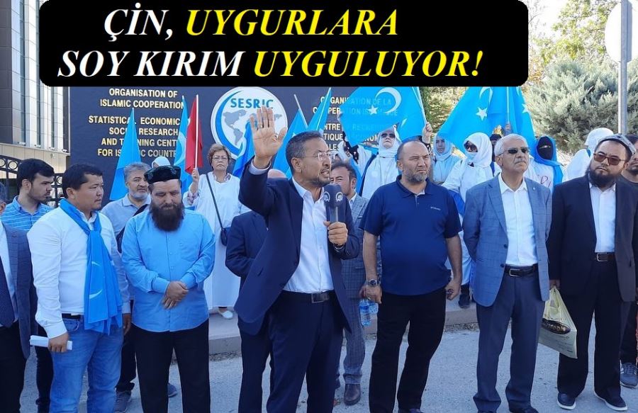 ÇİN PROTESTO EDİLDİ!