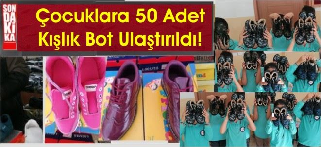 1000 Çocuğa 1000 Kışlık Bot!