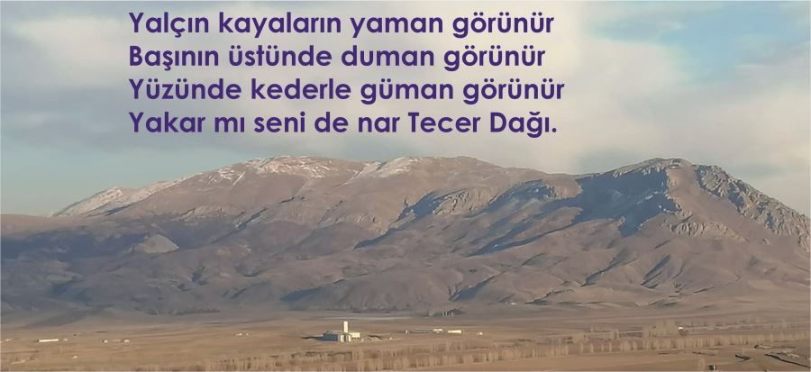 TECER DAĞI!