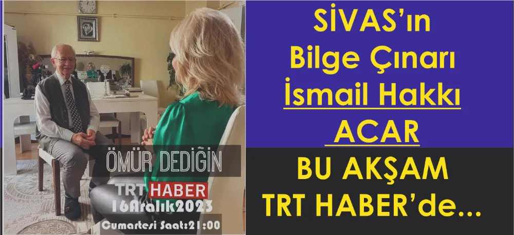 SİVAS TRT EKRANLARINDA!