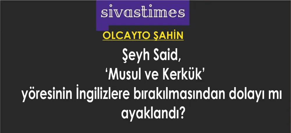 ŞEYH SAİD