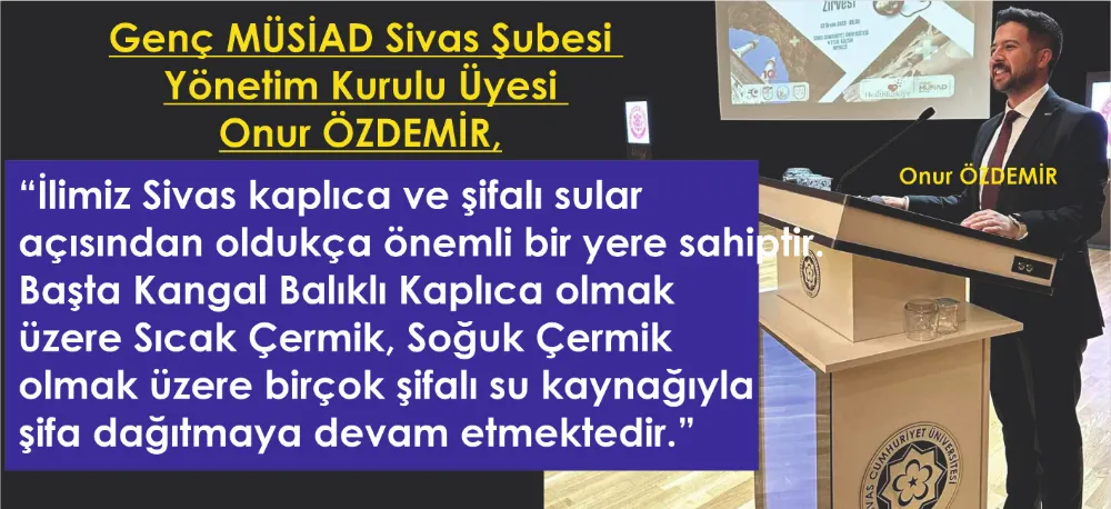 SAĞLIK TURİZMİ ZİRVESİ YAPILDI!