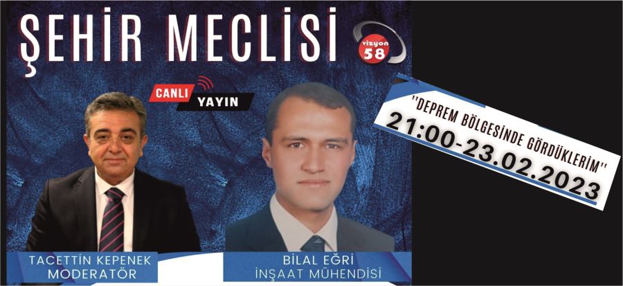 ŞEHRİN NABZI BU MECLİSTE ATACAK!