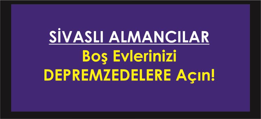 EVLER BOŞ!