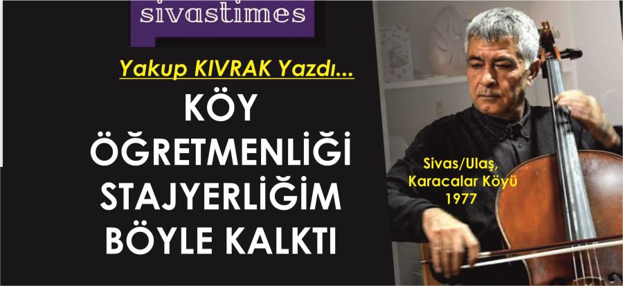 STAJYERLİĞİM BÖYLE KALKTI!