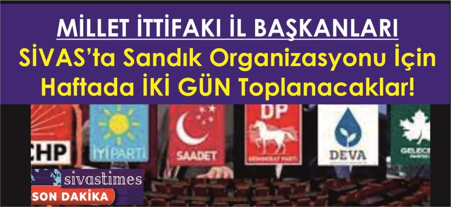 SİYASİ HAREKETLİLİK DORUKTA!