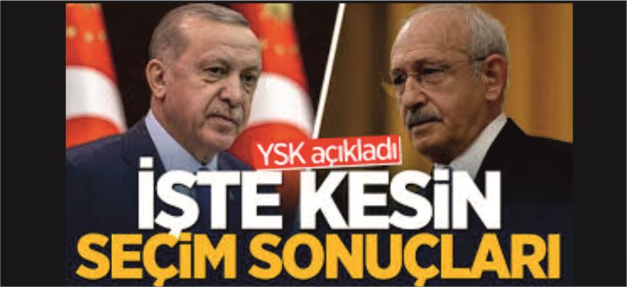 RESMİ GAZETEDE BUGÜN YAYINLANACAK!