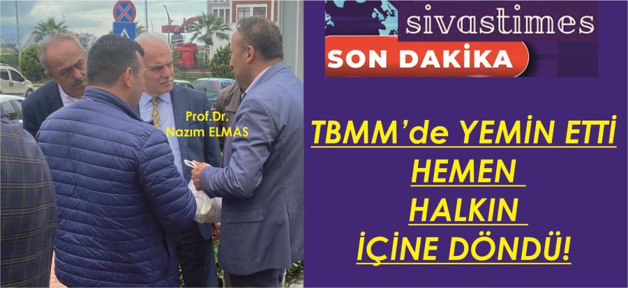 HALKIN İÇİNDE!