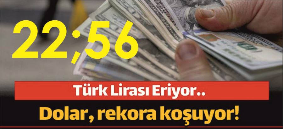 DOLAR REKORA KOŞUYOR!