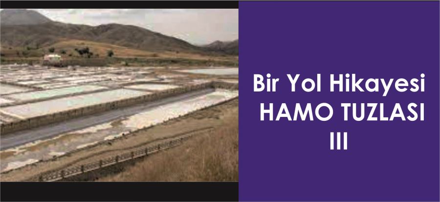 BİR YOL HİKAYESİ HAMO TUZLASI 