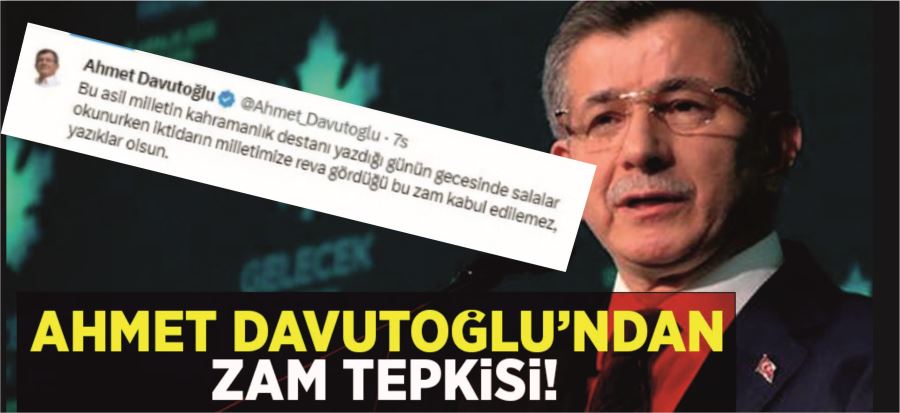 ZAMA TEPKİ YAĞIYOR!