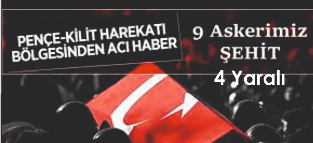 ŞEHİTLERİMİZ VAR!