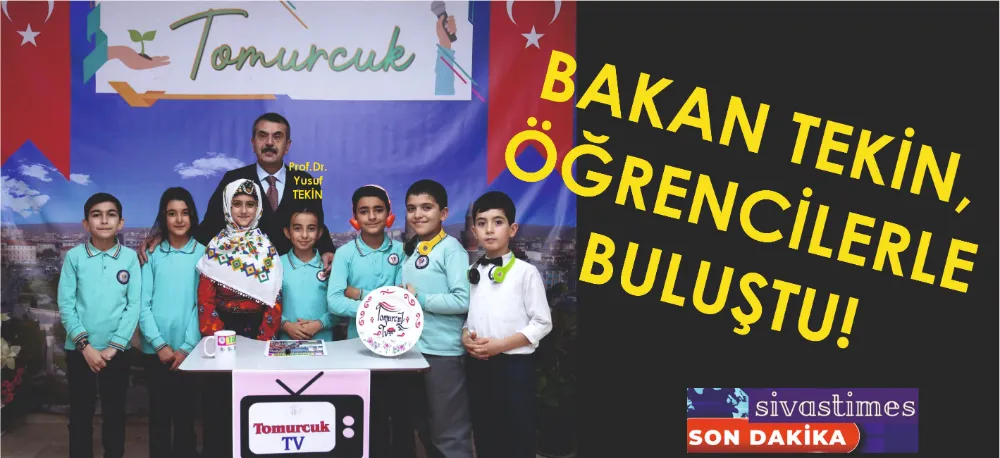 BAKANI KONUK ETTİLER!