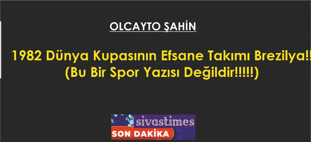 1982 Dünya Kupasının Efsane Takımı Brezilya!!