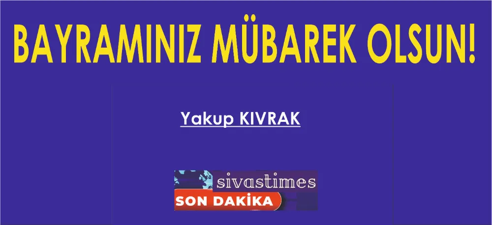 BAYRAMINIZ MÜBAREK OLSUN!