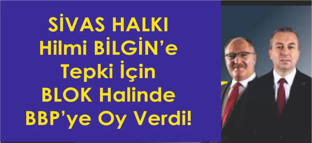 TEPKİ OYLARI!