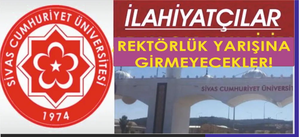 İLAHİYATÇILAR, DİNLENMEK İSTİYORLAR!