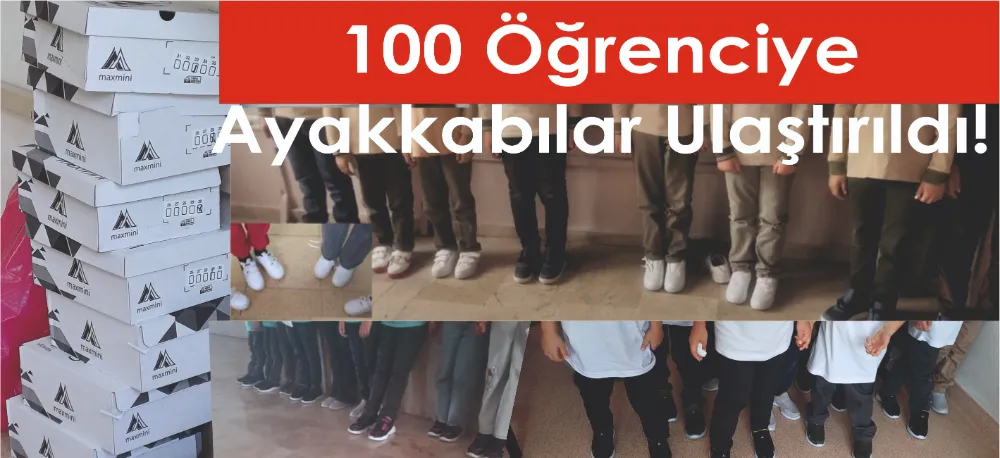 1000 ÖĞRENCİYE 1000 AYAKKABI!