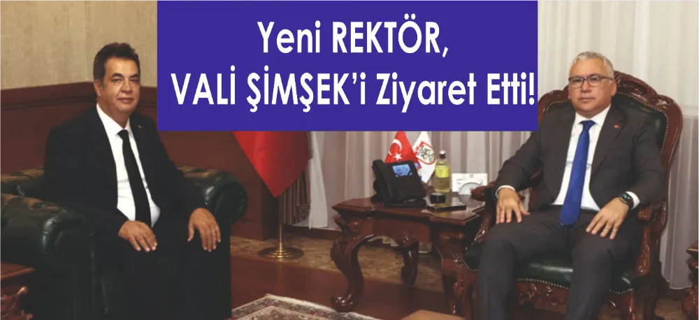 REKTÖR, VALİLİK