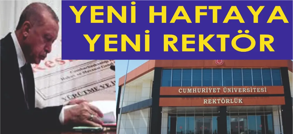 ÜNİVERSİTE, YENİ REKTÖRÜ BEKLİYOR!